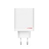 OnePlus SUPERVOOC 120W Dual USB-A + USB-C Cestovní Nabíječka + USB-C/USB-C Kabel White