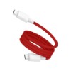 OnePlus SUPERVOOC Charge USB-C/USB-C Datový Magnetický Kabel 10A 1,2m Red