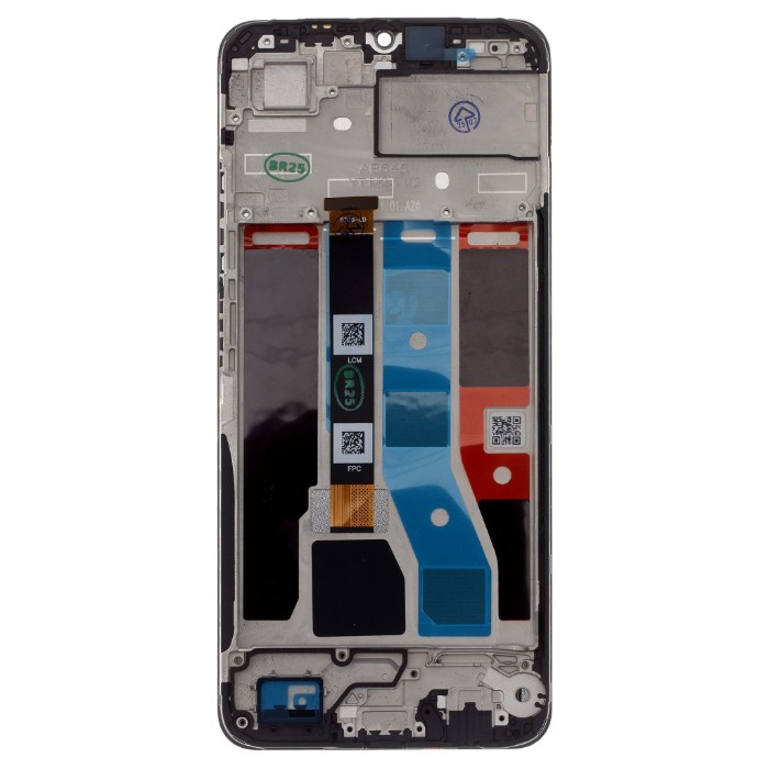 LCD Display + Dotyková Deska + Přední Kryt pro Realme Note 50