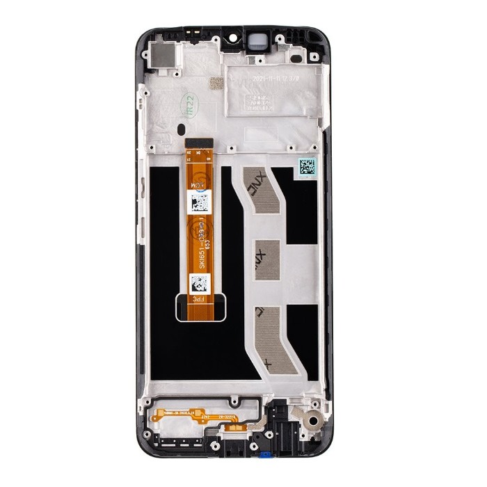 LCD Display + Dotyková Deska + Přední Kryt pro Realme C25Y